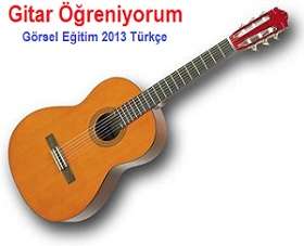 Gitar Öğreniyorum Türkçe Görsel Eğitim Seti