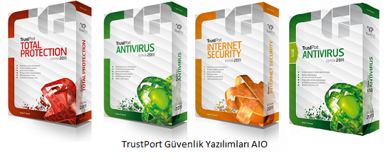 TrustPort Güvenlik Yazılımları Paketi Ağustos 2011